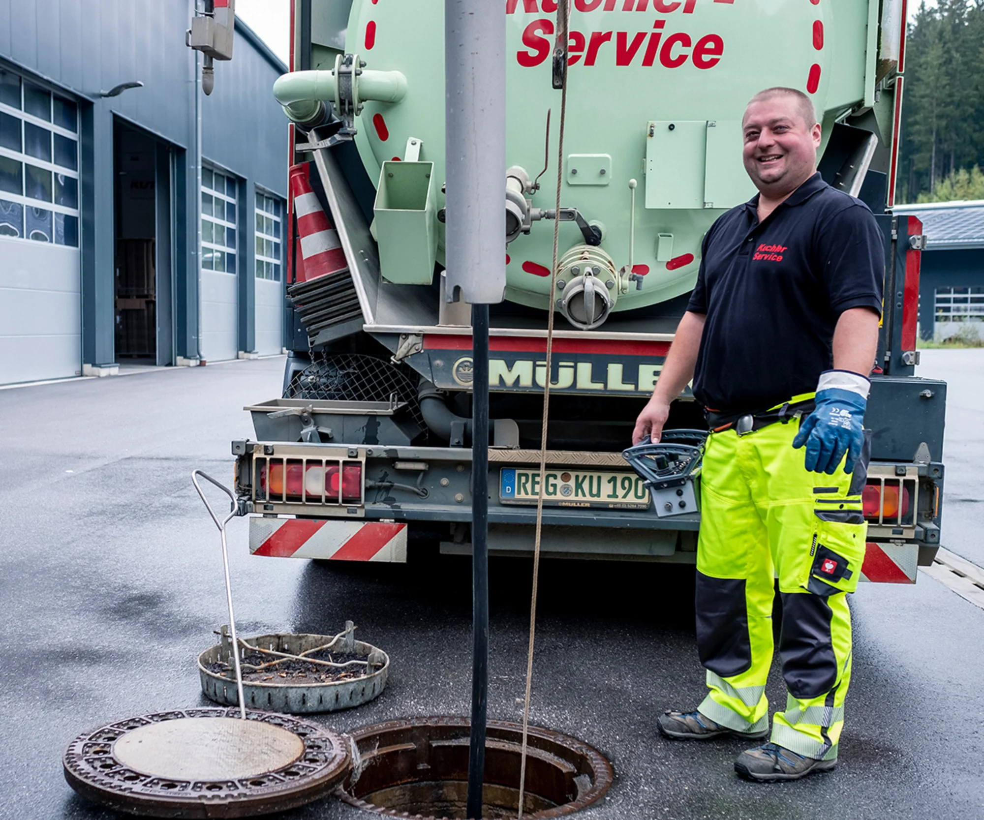 Kanalreinigung und Rohrreinigung in Teugn